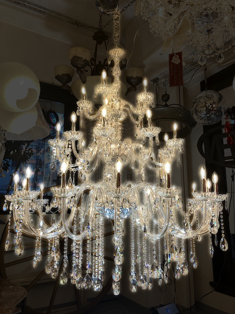 大型クリスタルシャンデリア　Crystal chandelier #c-01