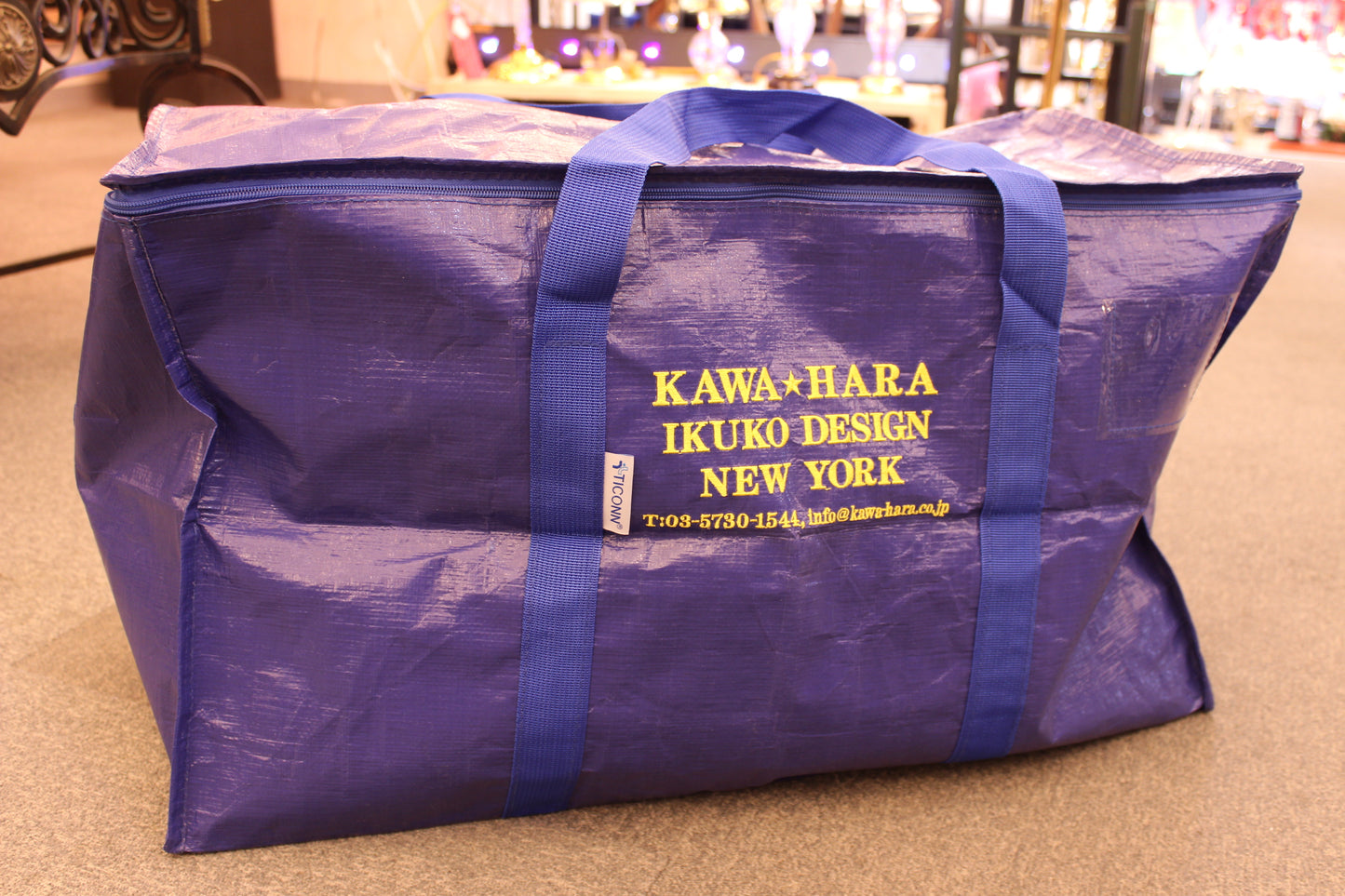 KAWAHARA original blue bag