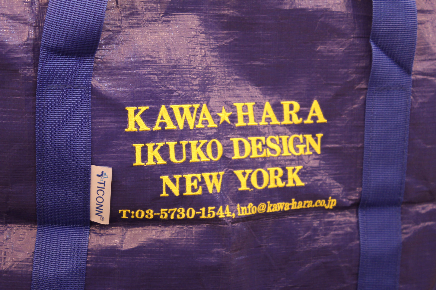 KAWAHARA original blue bag