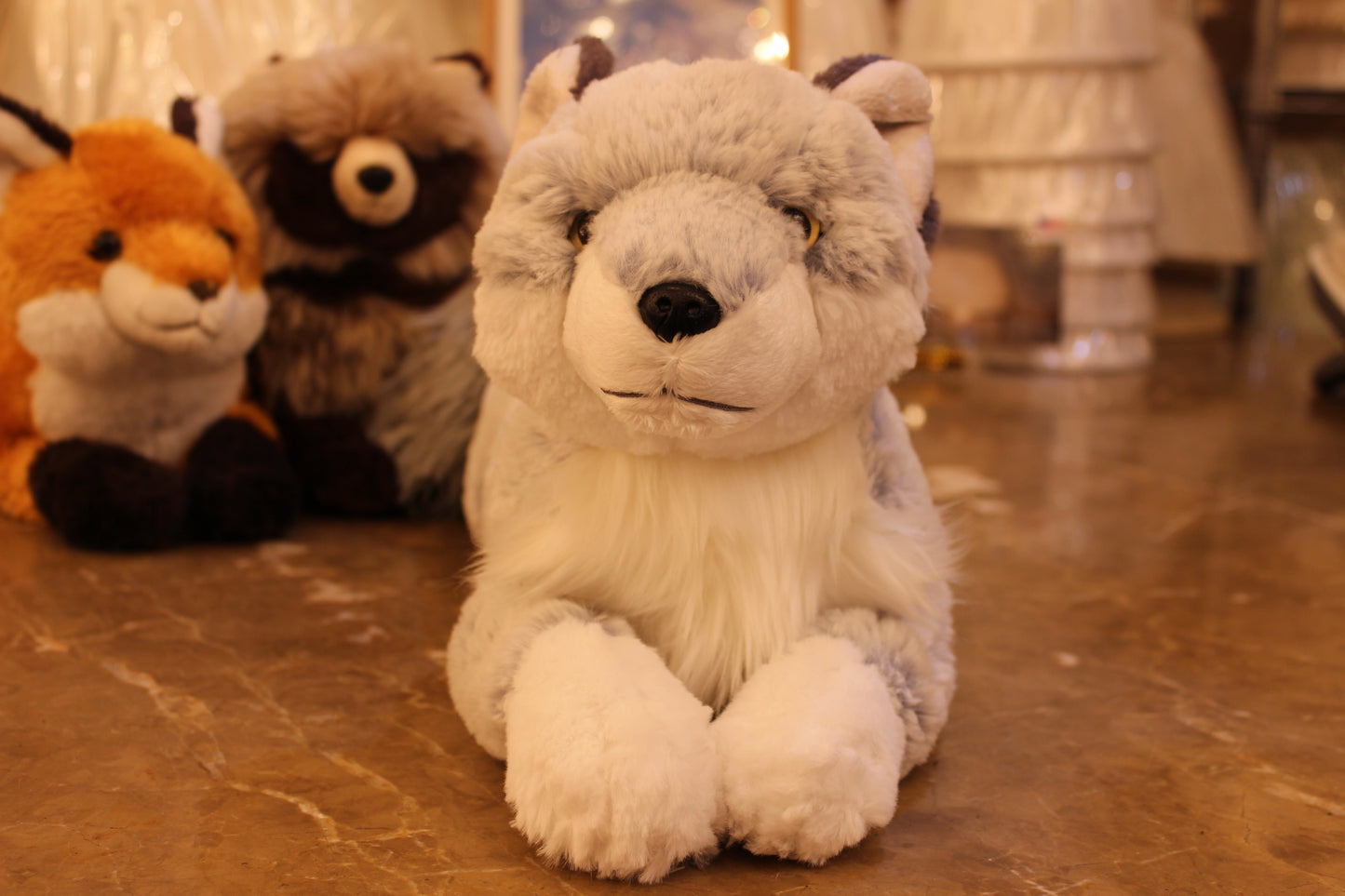 healing animal  stuffed toy #raccoon dog,#fox,#wolf