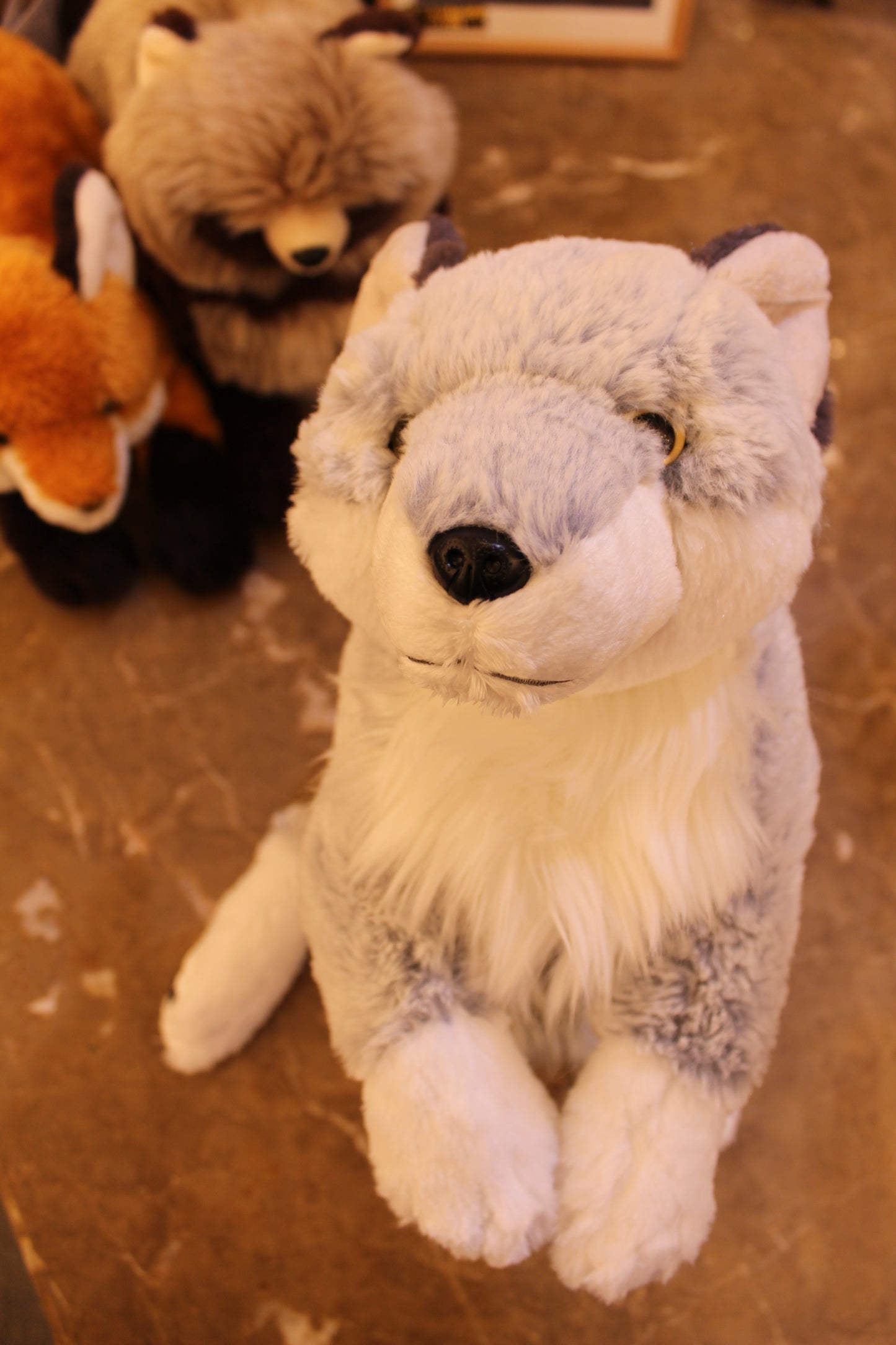 healing animal  stuffed toy #raccoon dog,#fox,#wolf